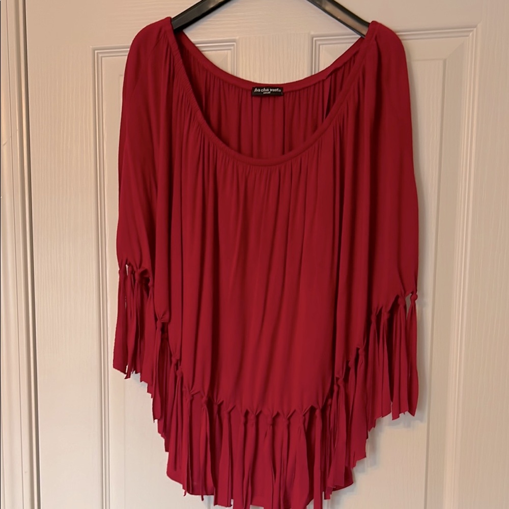 Poncho style top